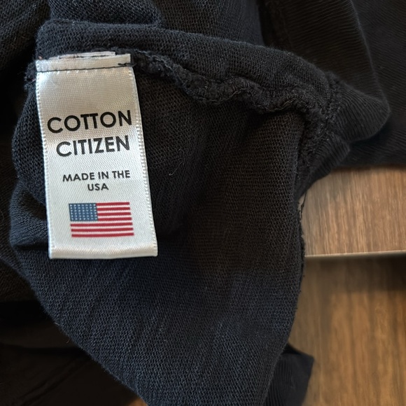 Cotton Citizen med crop pull over long sleeve crew neck - Picture 7 of 10